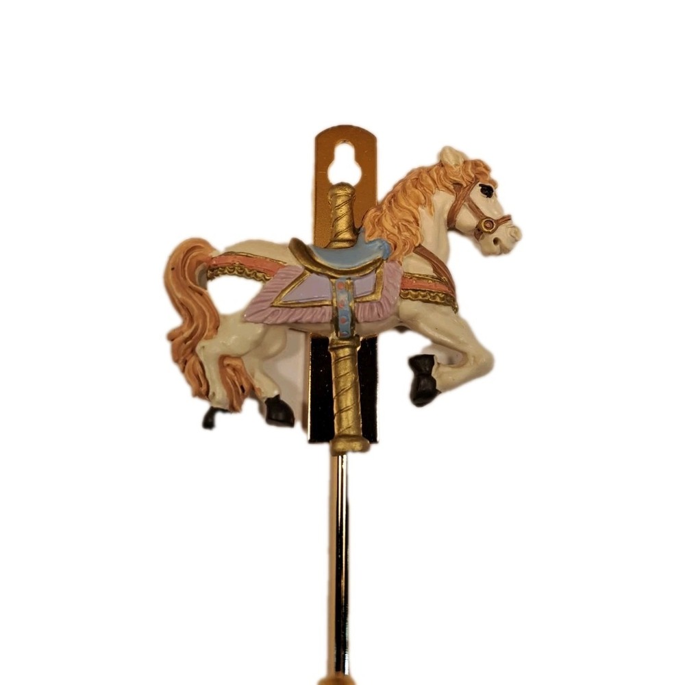 Avon Gift Collection "Carousel Horse" Vintage Decorative Hook NIB!